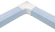 Plastic Trunking Internal Elbow 80mm x 60mm