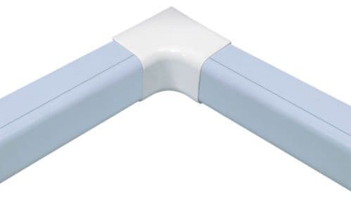 Plastic Trunking Internal Elbow 80mm x 60mm