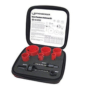 Plumbers Hole Saw Kit 16-20-25-32-40-51mm