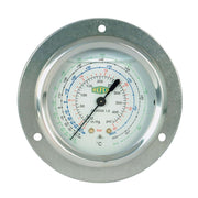 Refco Bourdon Type Pressure Gauges Front Mount