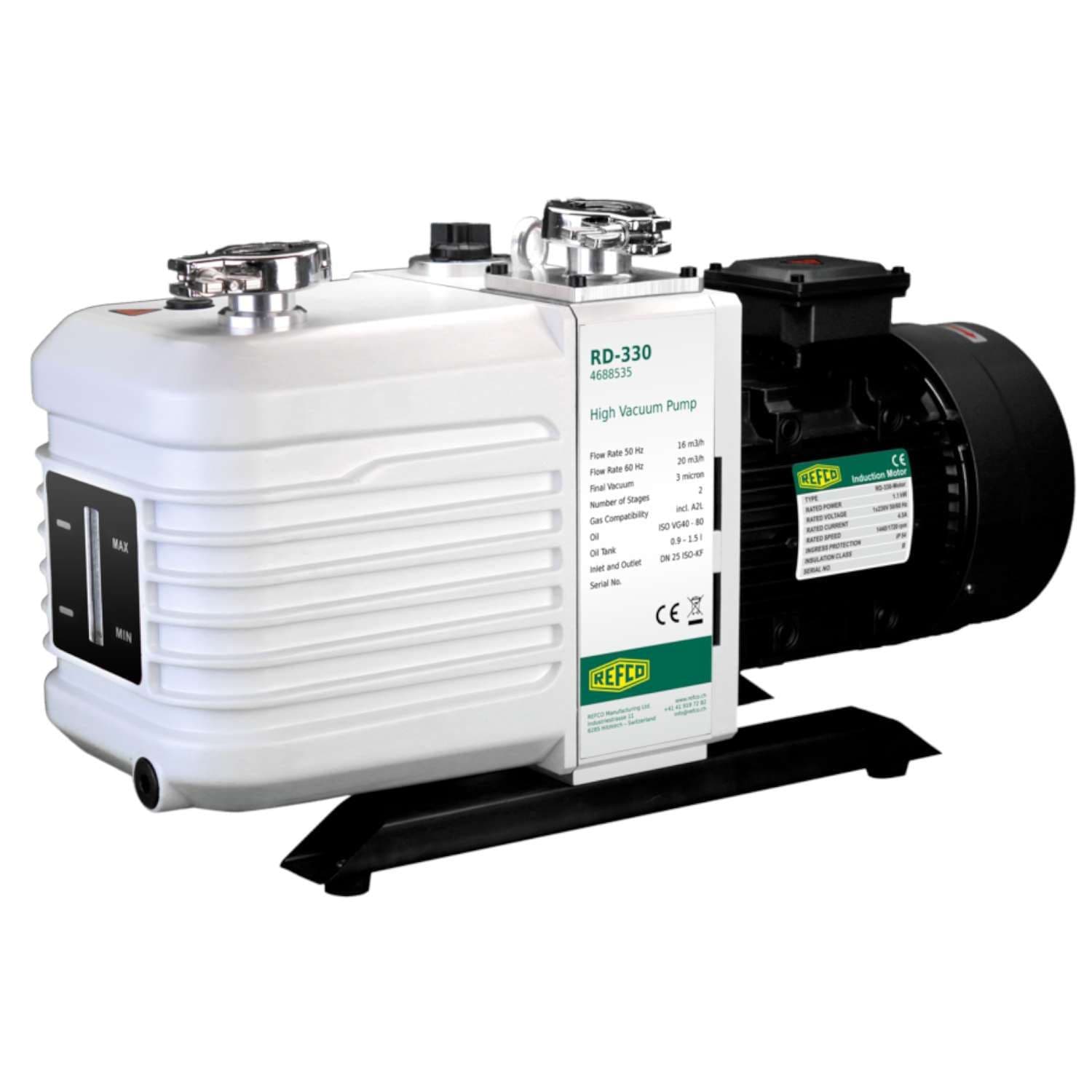 Refco RD-330 High Performance Vacuum Pump