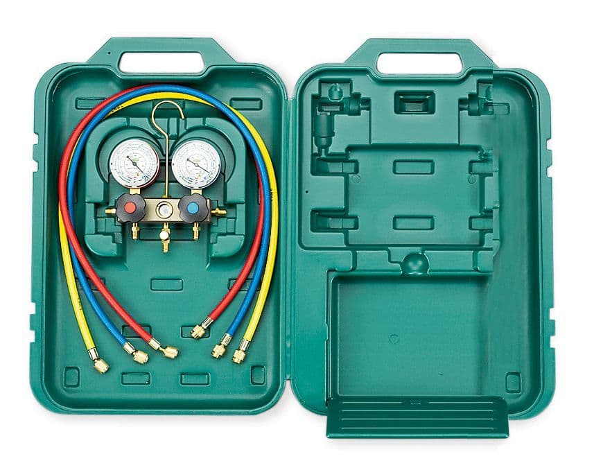 Refco Refrigeration 2 Way Manifold 5 Lines R410A/R407C/R22