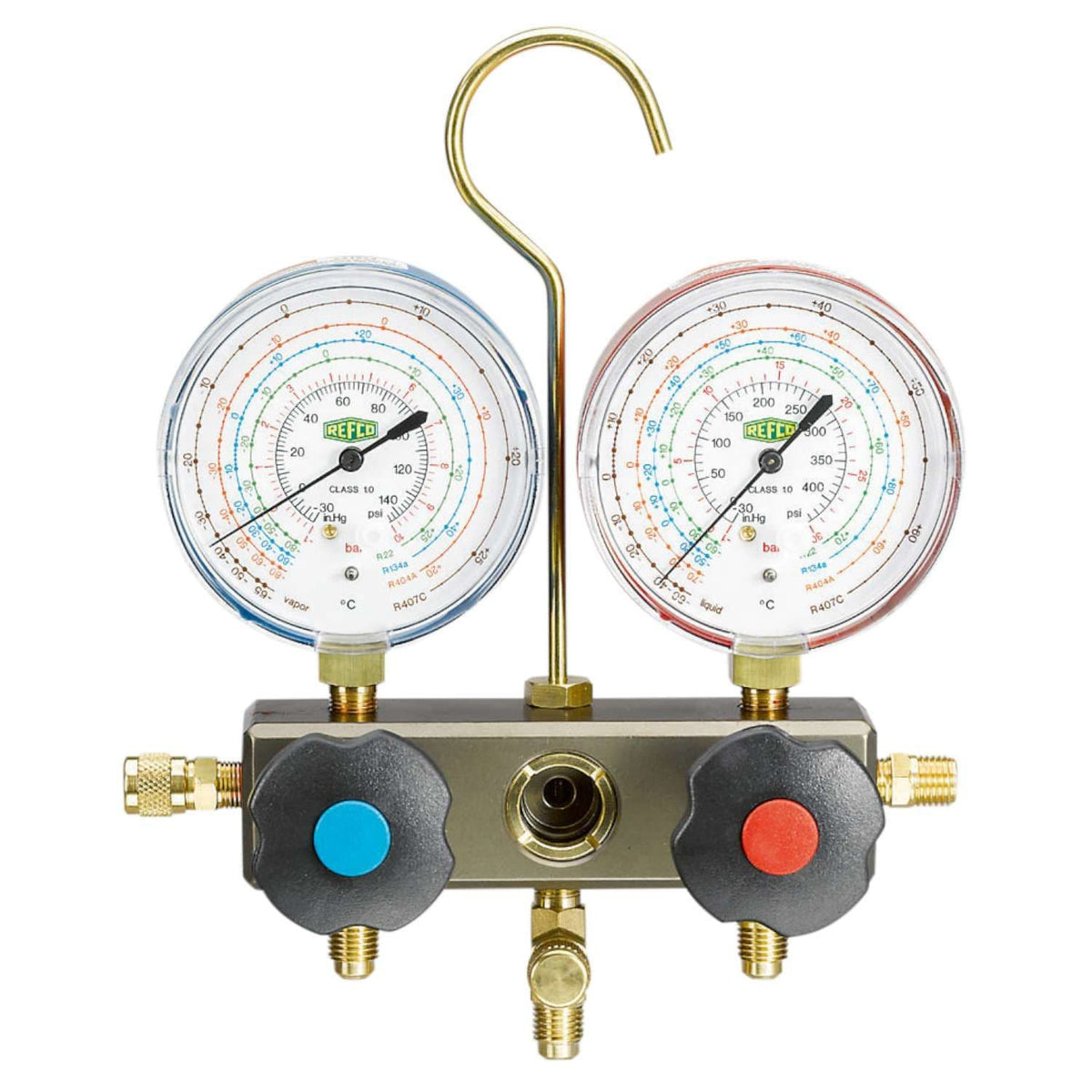 Replacing R22 With R407c Refco Two-Way Manifold R22/R134a/R404A/R407C – Air Conditioning One Ltd