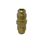 Refrigeration Charging Hose Coupler 1/4" to 1/4" SAE