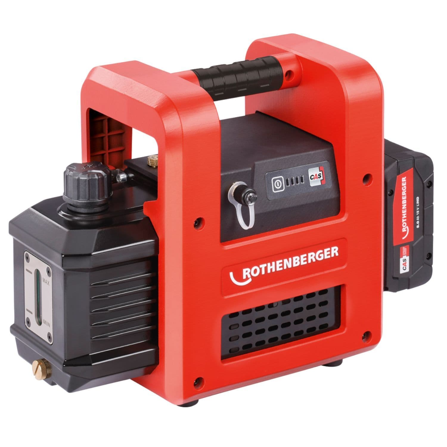 Rothenberger Battery Powered ROAIRVAC CL 5 CFM Vacuum Pump