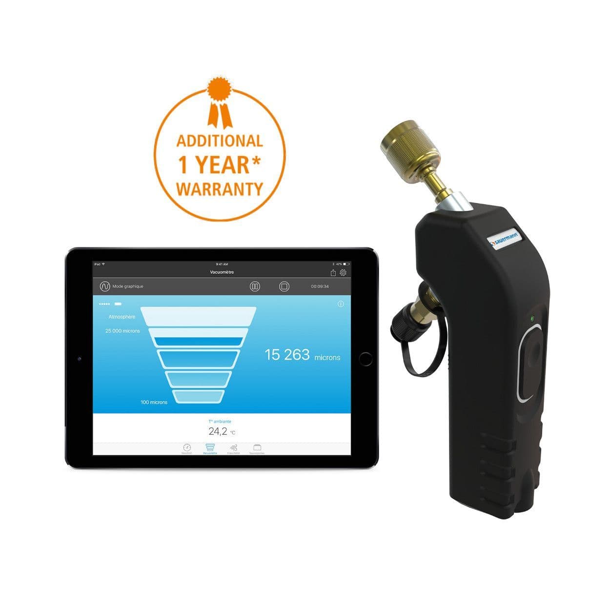 Si-RV3 Smart Wireless Vacuum Probe