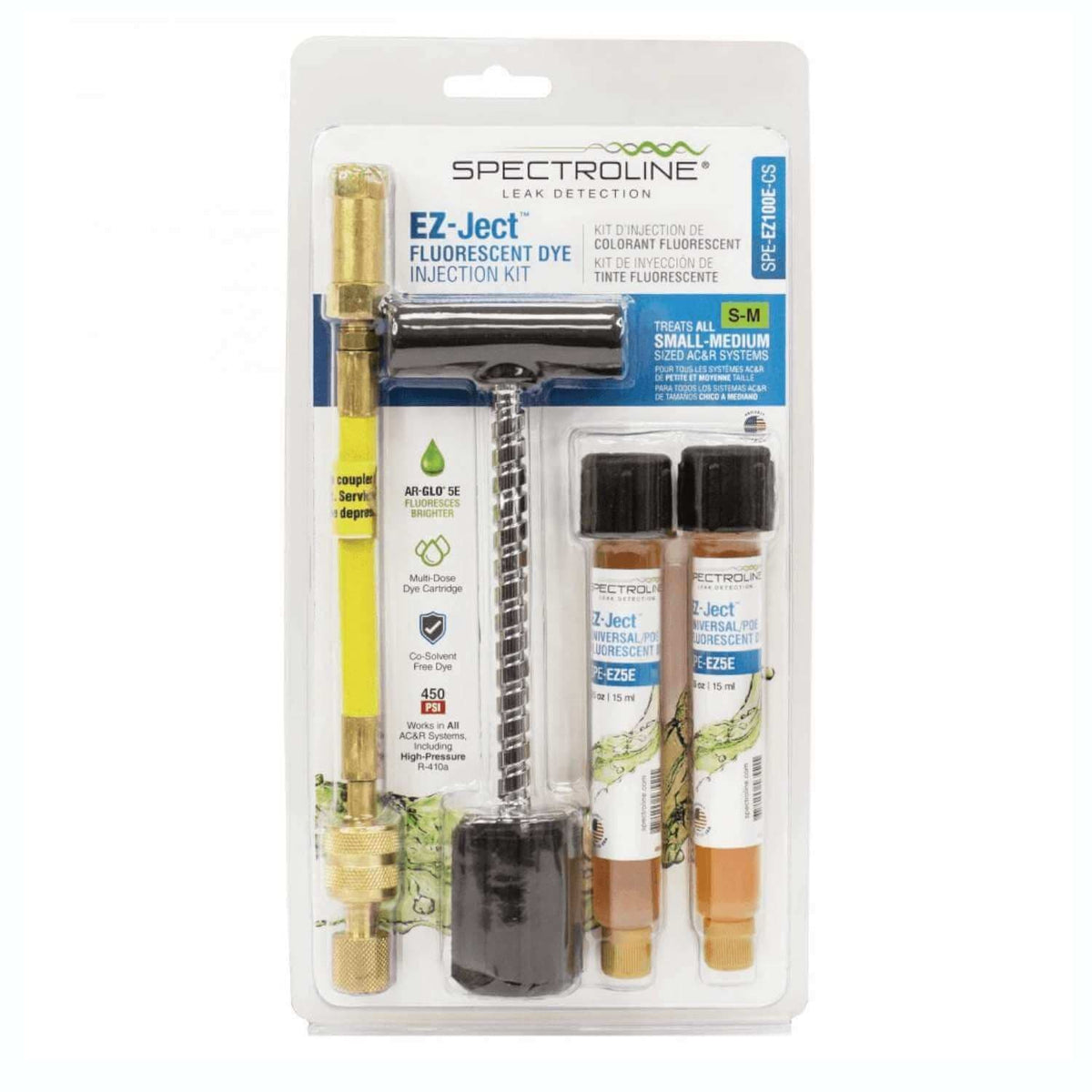 Sticker Spectoline Spectoline EZ-Ject HVAC/R Injection Dye System – Air Conditioning One Ltd