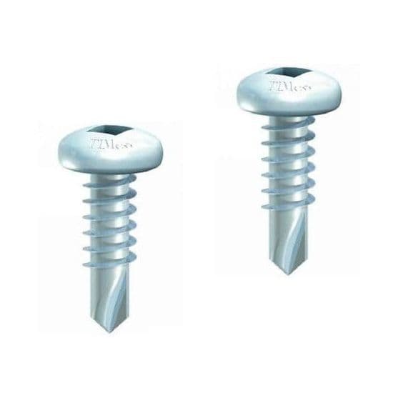 Square Drive Pan Head Self Drill Screws 4.2mm x 13mm