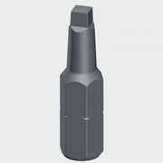 Square Driver Bit - S2 Grey No2 X 25