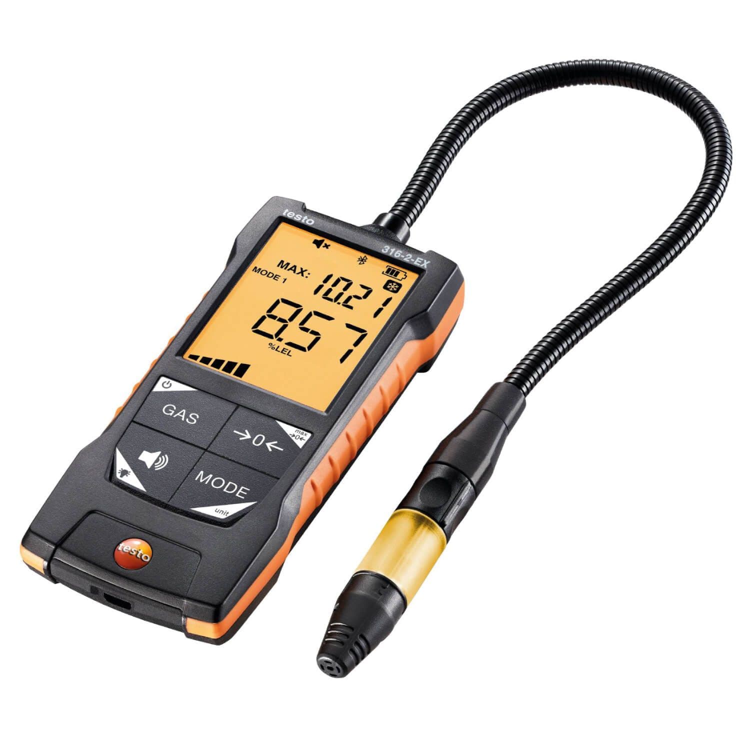 Testo 316-2-EX Multi purpose gas leak detector with explosion protection (ATEX)