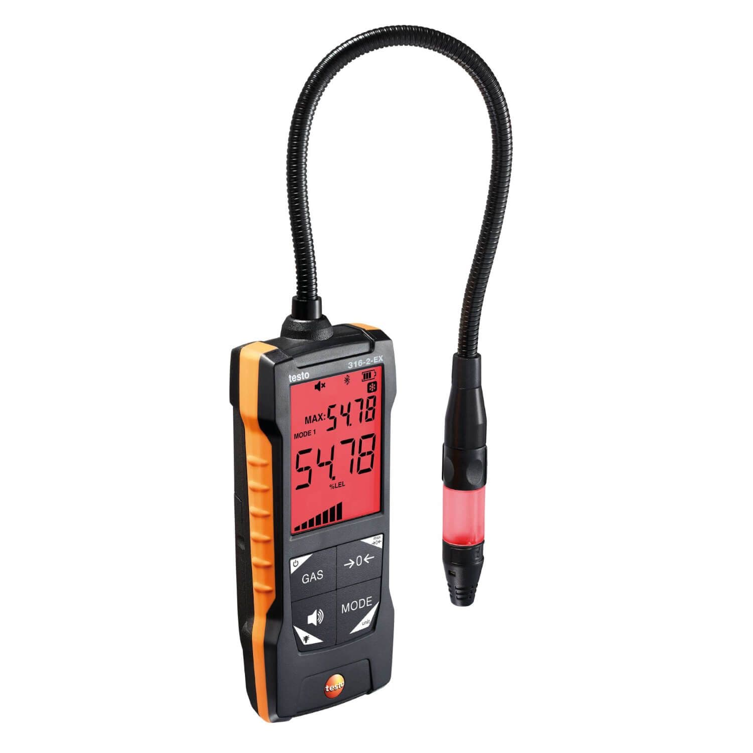 Testo 316-2-EX Multi purpose gas leak detector with explosion protection (ATEX)