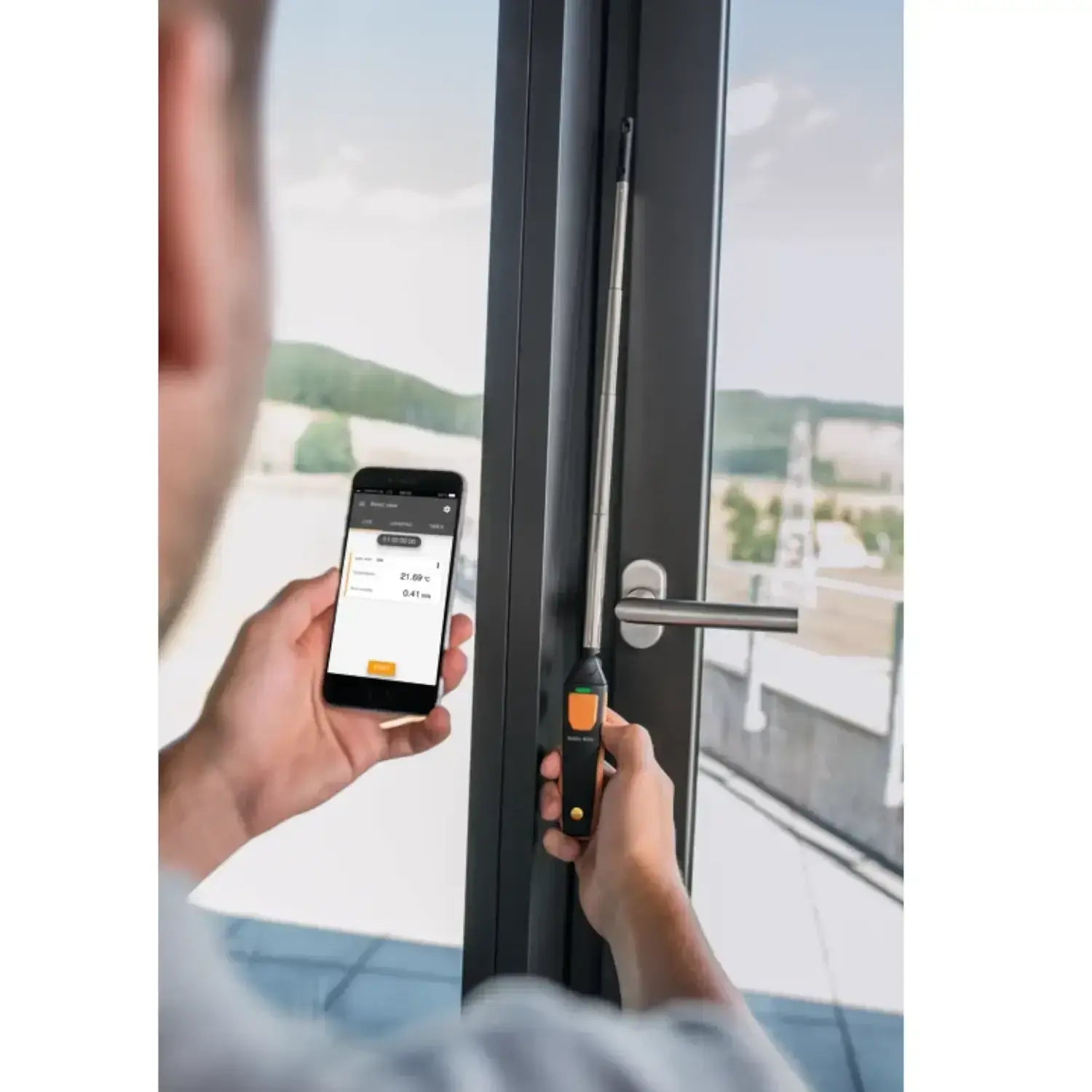 testo 405i Bluetooth Thermal Anemometer Smart Probe