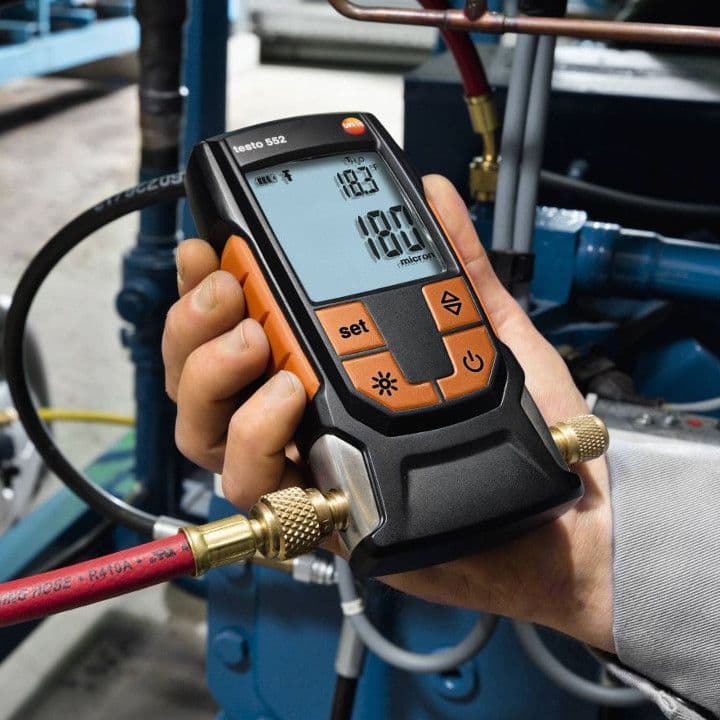 Testo 552 Refrigeration & Air Con Digital Torr Vacuum Gauge Bluetooth