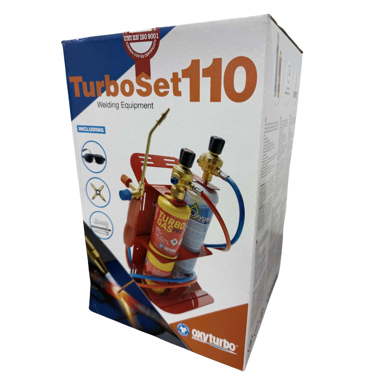 Oxyturbo Turbo Set 110 Mapp Gas & Oxygen Brazing Kit