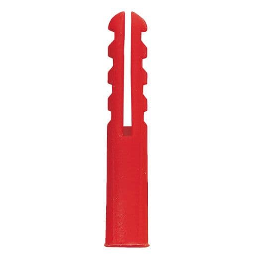 Wall Plugs Red (per 100)