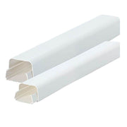 White Cable Pipe Trunking 110mm x 75mm