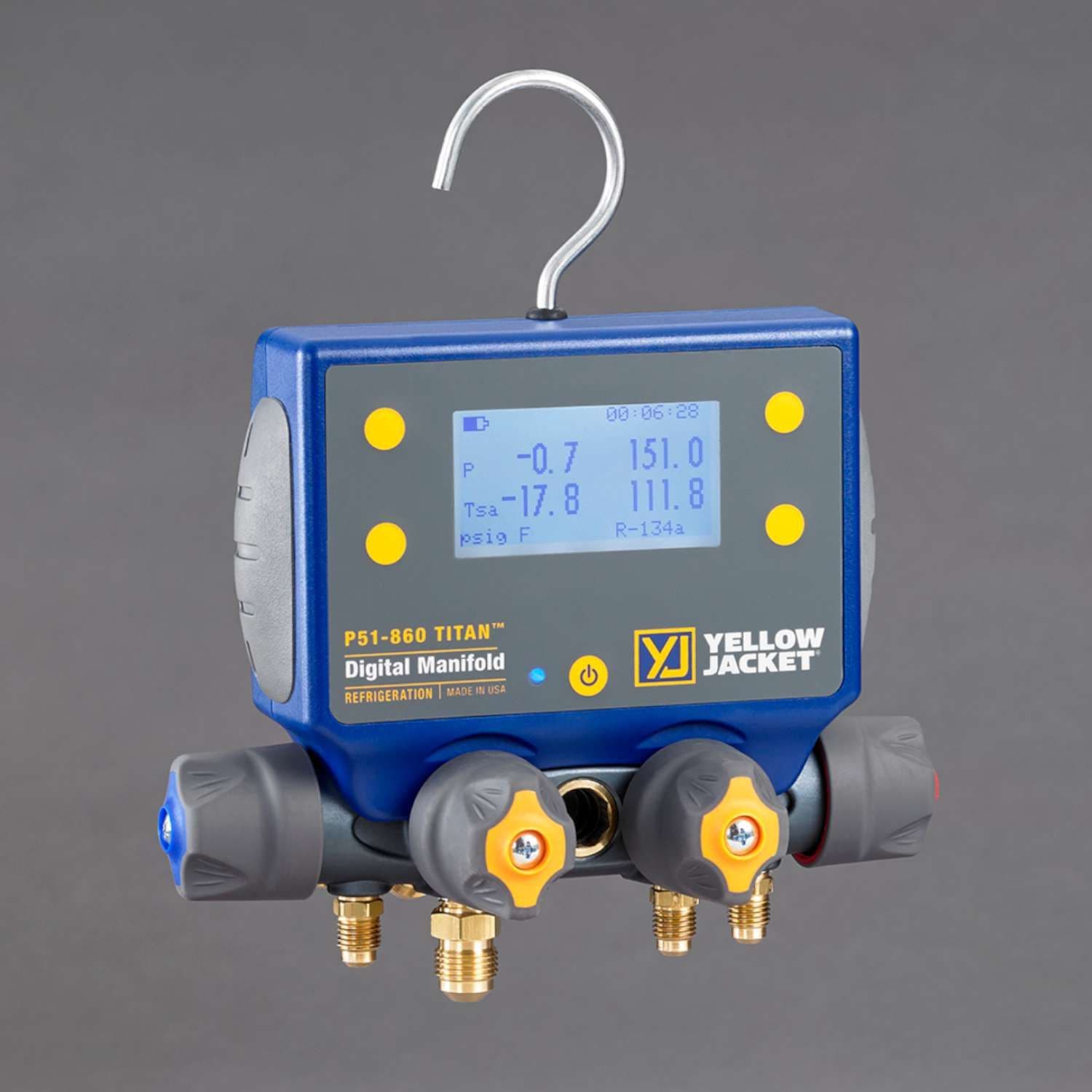 Yellow Jacket P51-860 Titan Refrigeration Digital Manifold