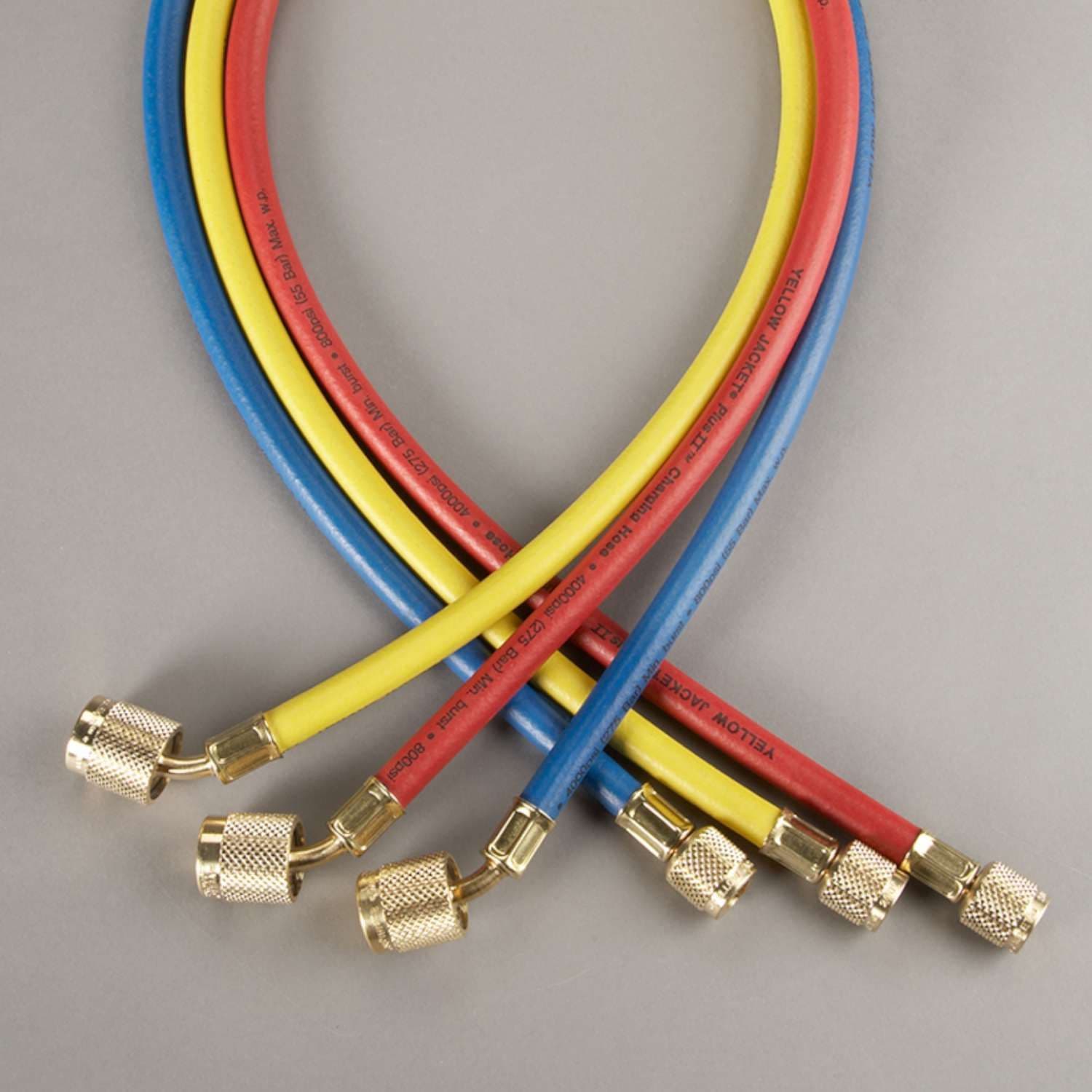 Yellow Jacket Plus II 1/4 Hose Pack with SealRight Fittings 72