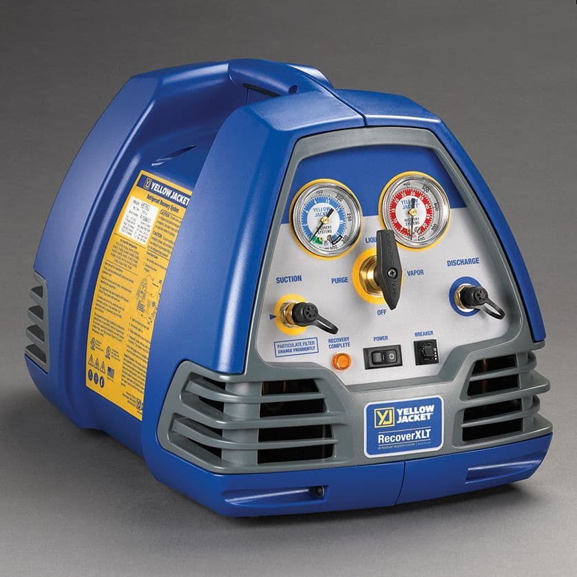 Yellow Jacket Recover XLT Refrigerant Recovery System 110v