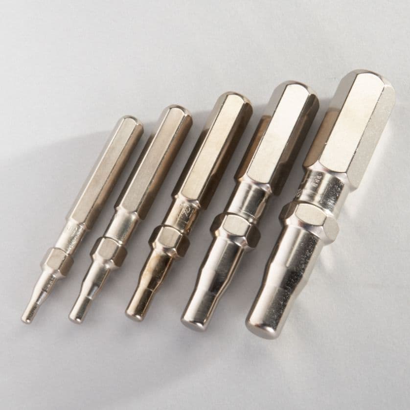 Yellow Jacket Swaging Punch Set of 5